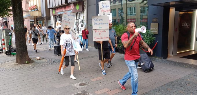 Demo in Frankfurt