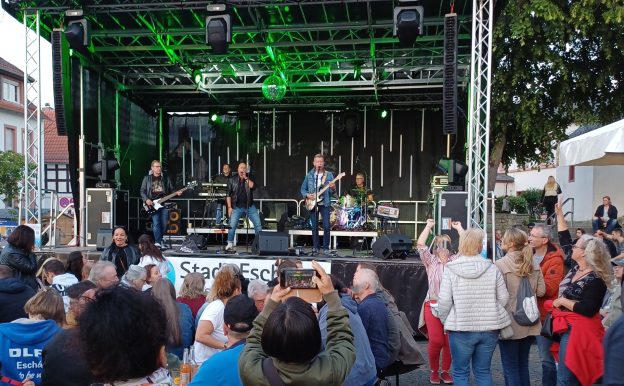 Bühne auf dem Eschenplatz